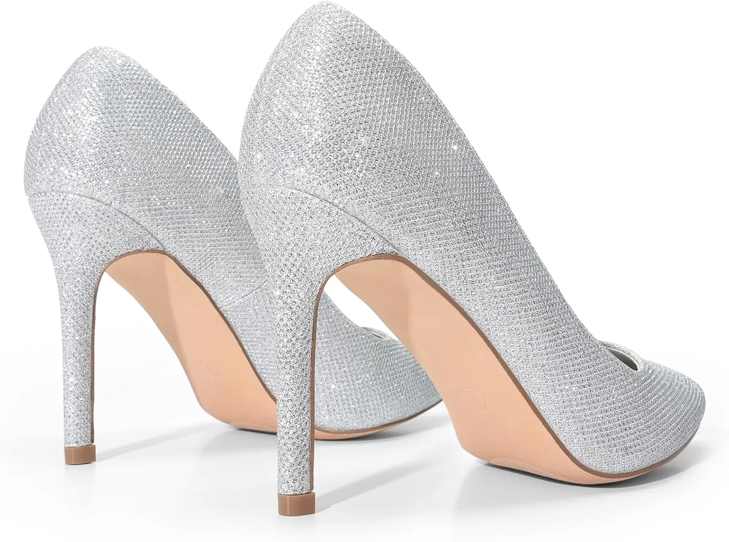 DREAM PAIRS Women's Closed Toe High Heels Dress Pointed Toe Wedding Pump Shoes