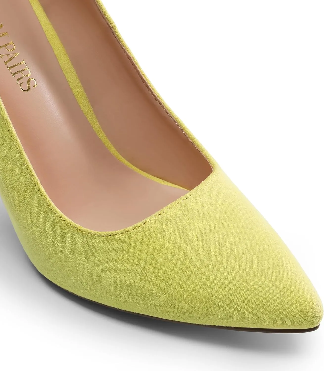 DREAM PAIRS Women's Closed Toe High Heels Dress Pointed Toe Wedding Pump Shoes
