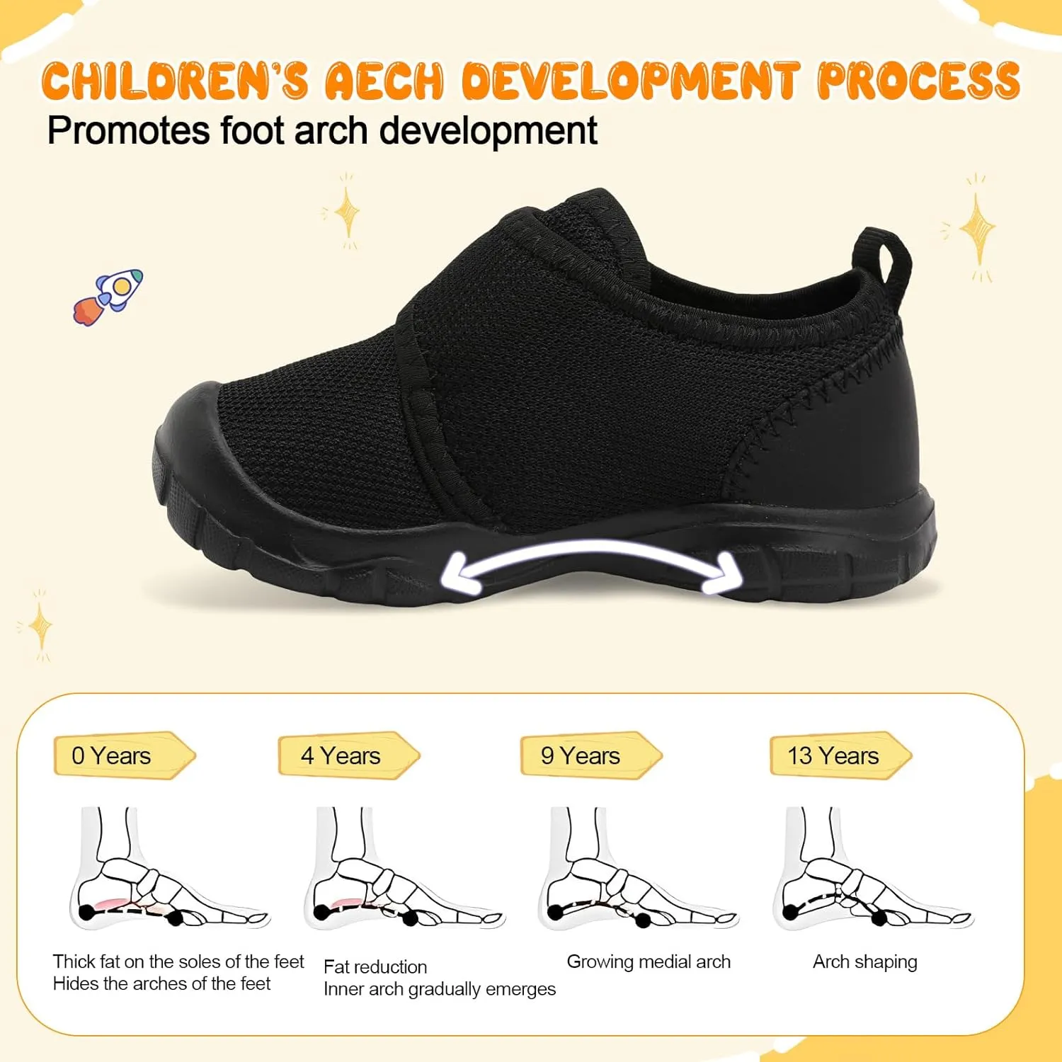 FEETCITY Toddler Shoes Boys Girls Toddler Slip On Sneakers Kids Tennis Shoes Sports Shoe Walking Shoe