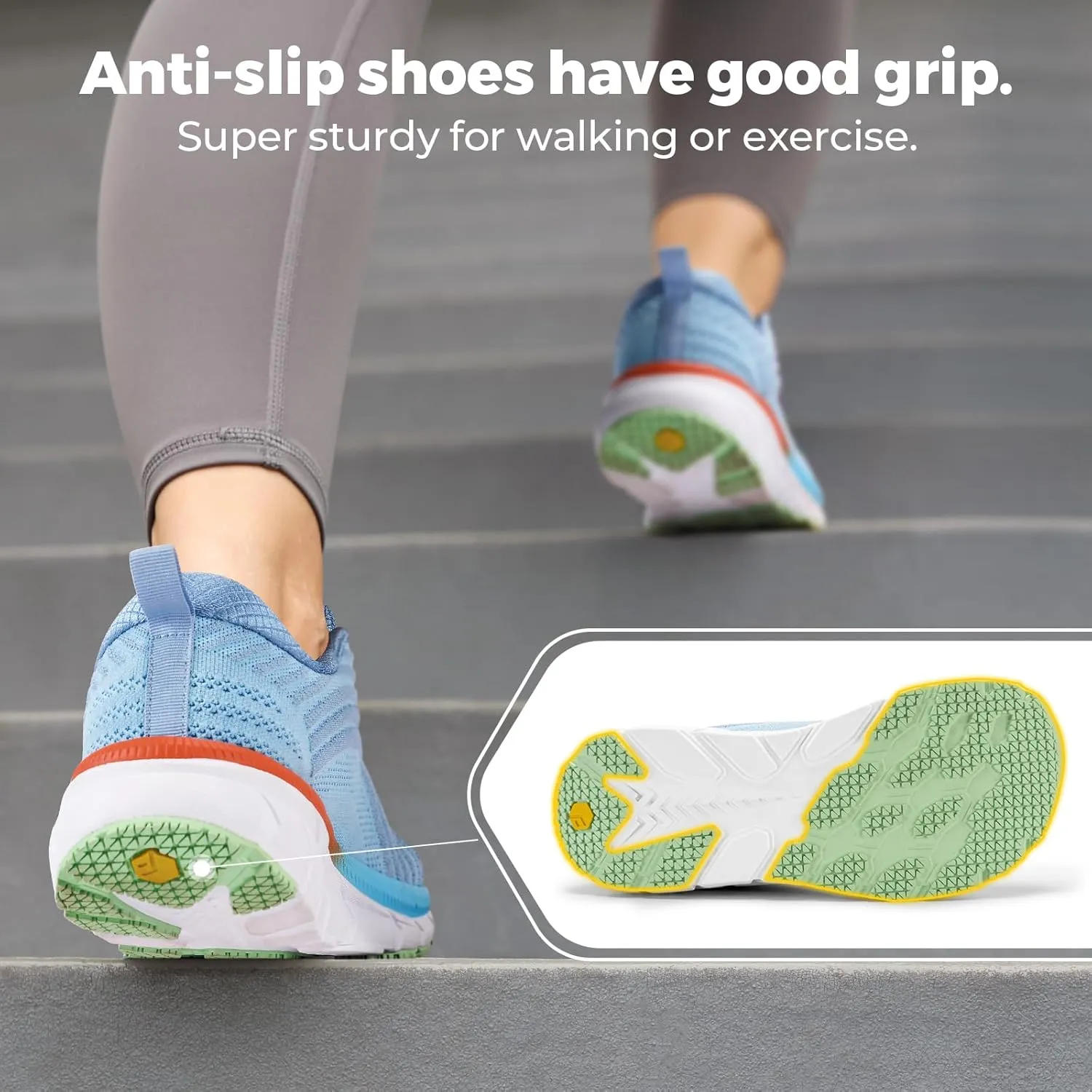 FitVille Wide Toe Box Shoes Women Comfortable Non Slip Extra Wide Running Shoes for Women with Swollen Feet Lightweight