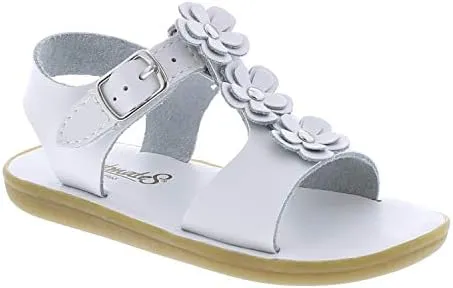 FOOTMATES Jasmine and Eco-Jasmine Waterproof Sandals for Girls and Boys with Slip-Resistant, Non-Marking Outsole and Strap Closure for Infants, Toddlers, and Kids Ages 0-12