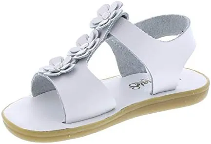 FOOTMATES Jasmine and Eco-Jasmine Waterproof Sandals for Girls and Boys with Slip-Resistant, Non-Marking Outsole and Strap Closure for Infants, Toddlers, and Kids Ages 0-12
