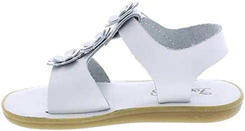 FOOTMATES Jasmine and Eco-Jasmine Waterproof Sandals for Girls and Boys with Slip-Resistant, Non-Marking Outsole and Strap Closure for Infants, Toddlers, and Kids Ages 0-12