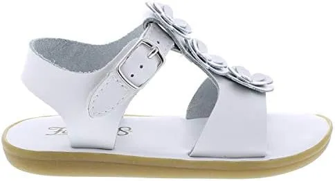 FOOTMATES Jasmine and Eco-Jasmine Waterproof Sandals for Girls and Boys with Slip-Resistant, Non-Marking Outsole and Strap Closure for Infants, Toddlers, and Kids Ages 0-12