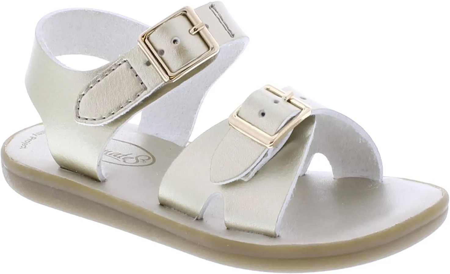 FOOTMATES Tide and Eco-Tide Waterproof Sandals for Boys and Girls with Slip-Resistant, Non-Marking Outsoles and Strap Closure for Infants, Toddlers, and Little Kids Ages 0-8