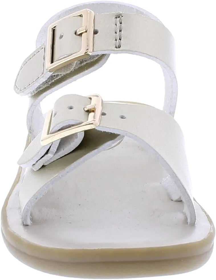 FOOTMATES Tide and Eco-Tide Waterproof Sandals for Boys and Girls with Slip-Resistant, Non-Marking Outsoles and Strap Closure for Infants, Toddlers, and Little Kids Ages 0-8