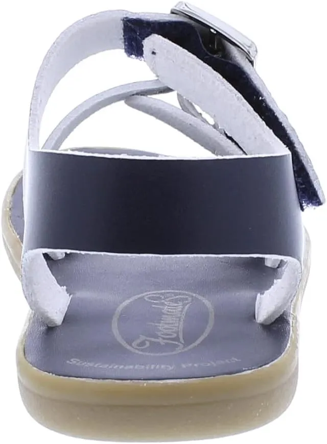 FOOTMATES Tide and Eco-Tide Waterproof Sandals for Boys and Girls with Slip-Resistant, Non-Marking Outsoles and Strap Closure for Infants, Toddlers, and Little Kids Ages 0-8