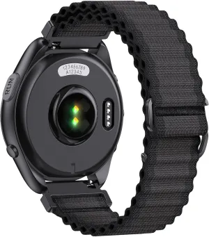 For Samsung Galaxy Watch 7 6 5 4 3 FE Band, 20mm Nylon Quick Release Watch Strap for Samsung Gear S2
