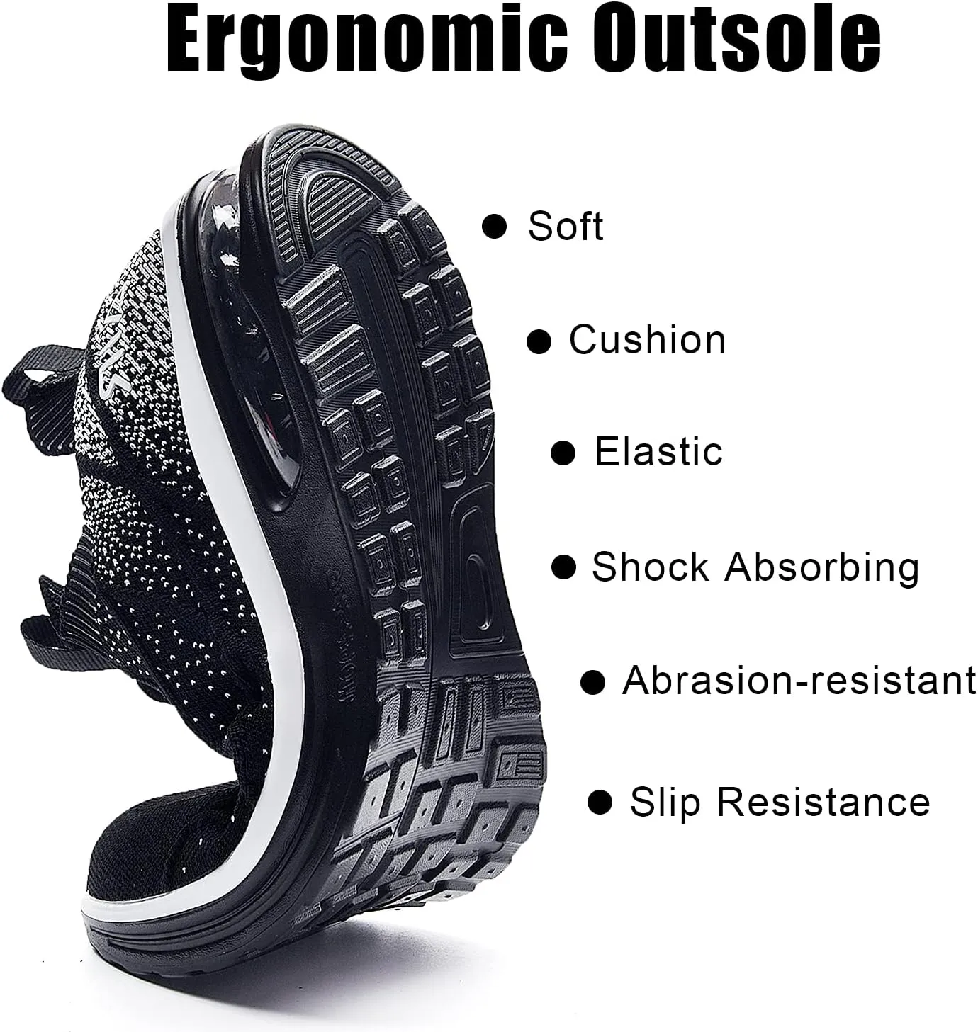 GANNOU Women's Air Athletic Running Shoes Fashion Sport Gym Jogging Tennis Fitness Sneaker US5.5-11