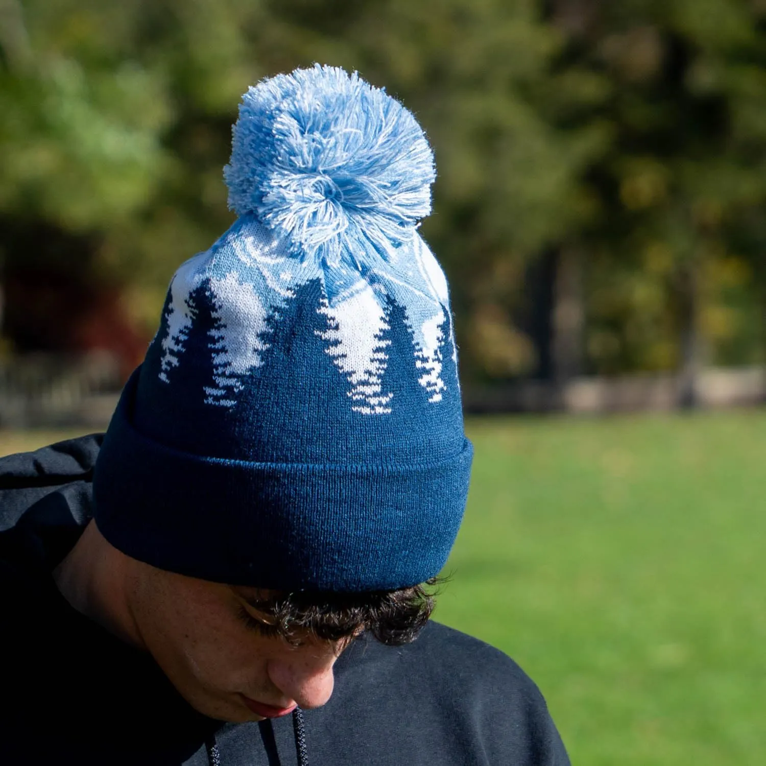Gone For a Run Pom Pom Beanie Hat for Runners | Running Hats
