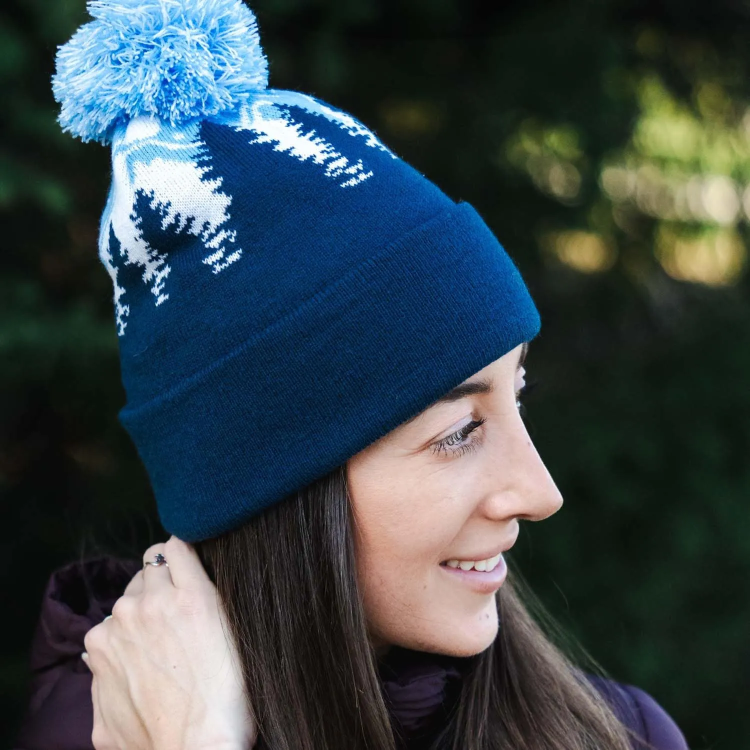 Gone For a Run Pom Pom Beanie Hat for Runners | Running Hats