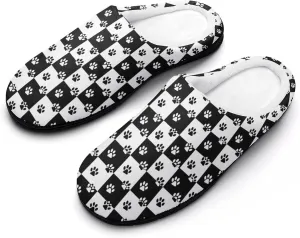 Halloween House Slippers For Woman Men Bedroom Slippers Indoor Outdoor Slip-On Shoes Non-Slip Sole Funny Fall Slippers