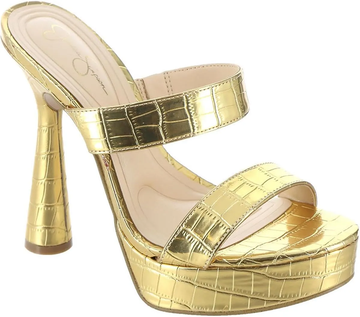 Jessica Simpson Womens Sempira Slip On Heels