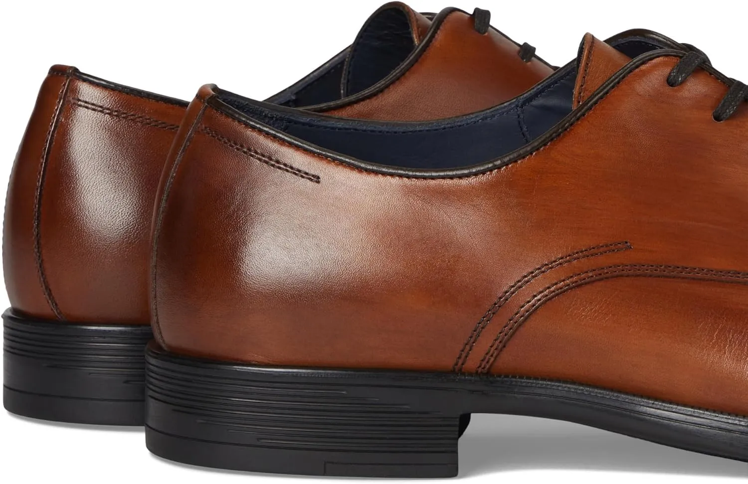 Johnston & Murphy Flynch Plain Toe Lace-Up Dress Shoe