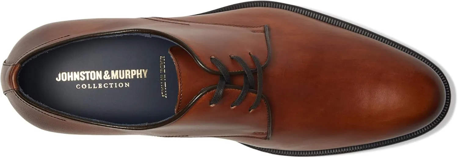 Johnston & Murphy Flynch Plain Toe Lace-Up Dress Shoe