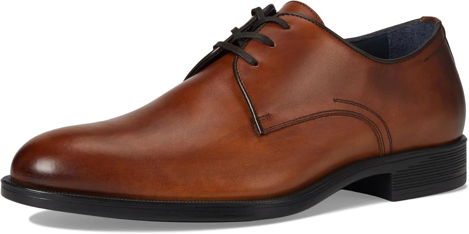 Johnston & Murphy Flynch Plain Toe Lace-Up Dress Shoe