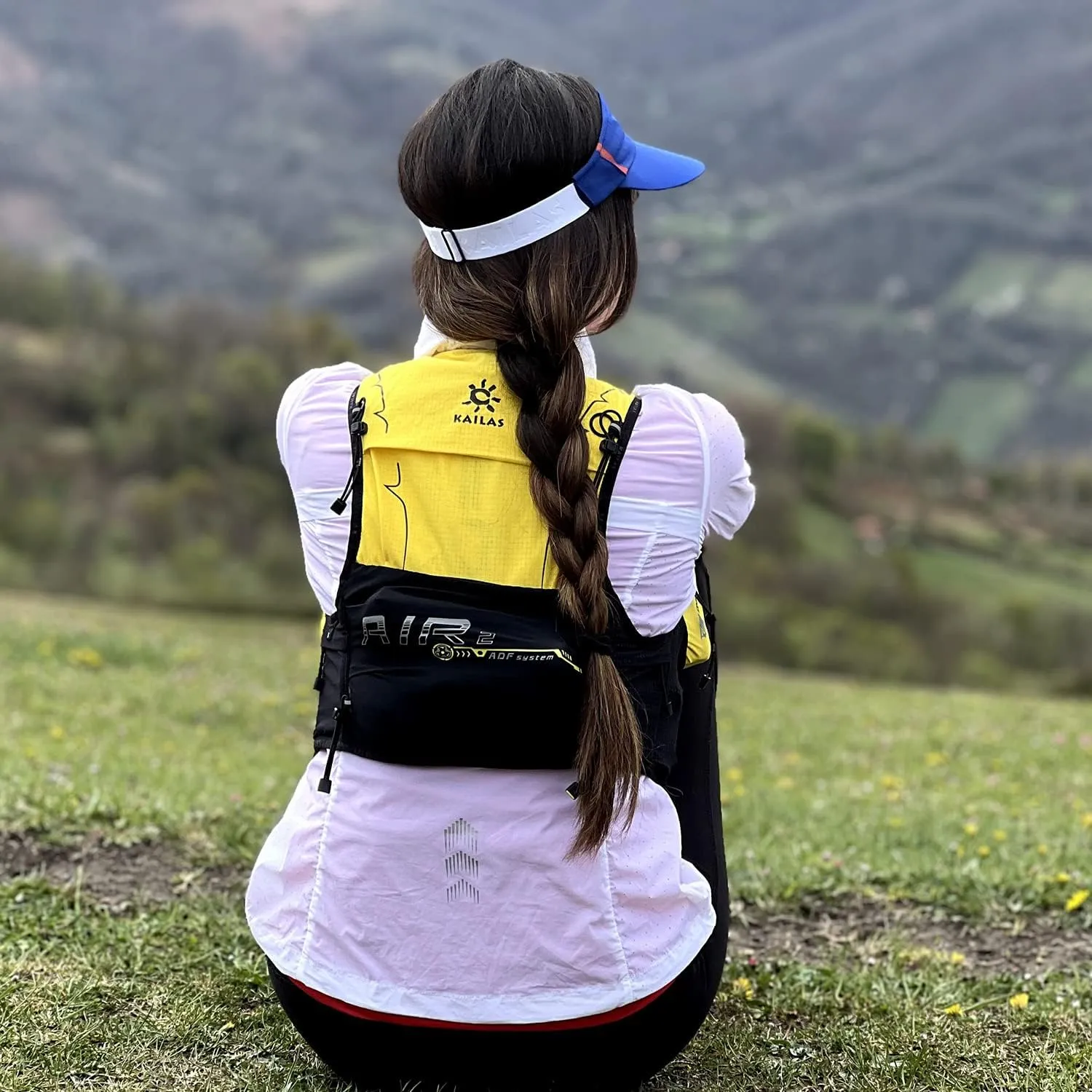 KAILAS AIR 5/8/11/13L Running Vest Hydration Backpack Hydration Vest Water Backpack Lightweight with Two TPU Water Bladders