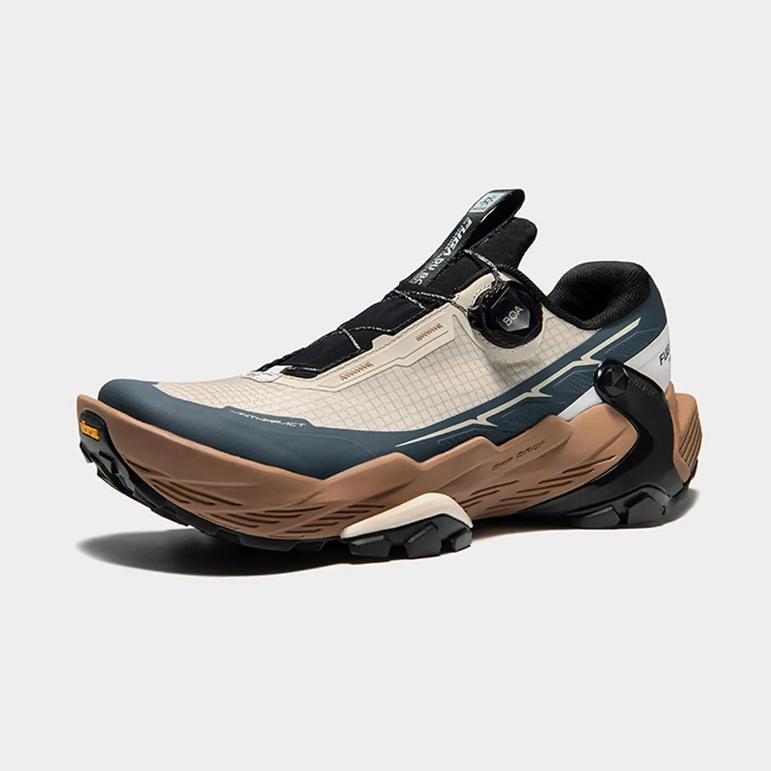 KAILAS Men's FUGA DU BOA Trail Running Shoes Lightweight Non-Slip Wide Toe Box Jogging Walking Hiking Shoe