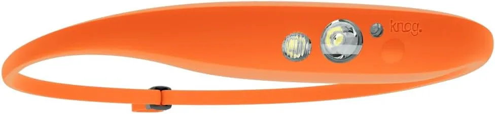 KNOG Quokka 150 LED Headlamp - Lightweight, USB Rechargeable Running Headlamp with 20m Beam, IP65 Water Resistant, Silicone Strap, 3 Light Modes for Camping, DIY & Outdoors