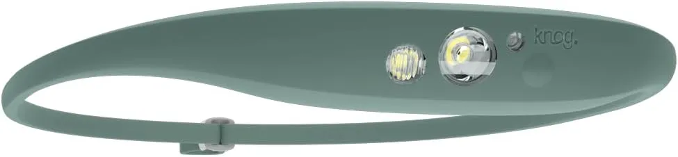 KNOG Quokka 150 LED Headlamp - Lightweight, USB Rechargeable Running Headlamp with 20m Beam, IP65 Water Resistant, Silicone Strap, 3 Light Modes for Camping, DIY & Outdoors