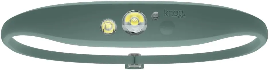 KNOG Quokka 150 LED Headlamp - Lightweight, USB Rechargeable Running Headlamp with 20m Beam, IP65 Water Resistant, Silicone Strap, 3 Light Modes for Camping, DIY & Outdoors