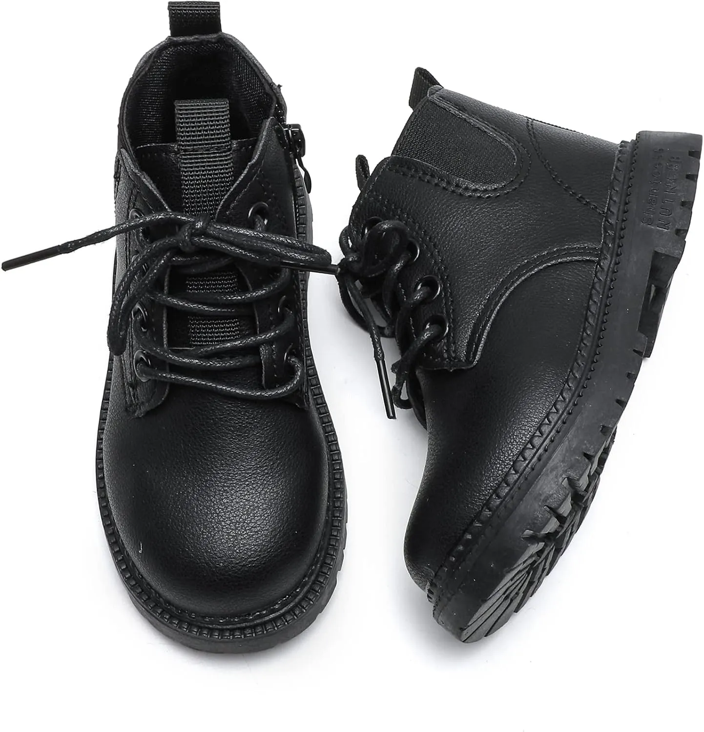 Komfyea Boys And Girls Lace Up Casual Outdoor Hiking Ankle Boots(Toddler/Little Kids)