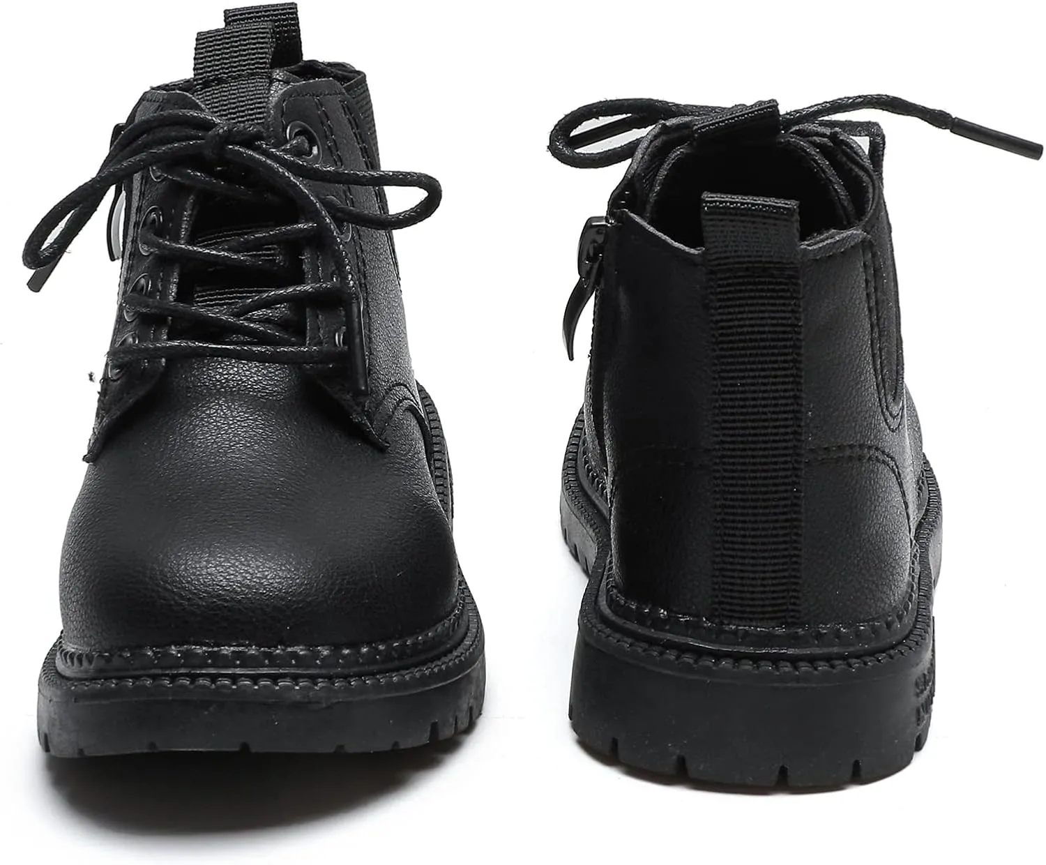Komfyea Boys And Girls Lace Up Casual Outdoor Hiking Ankle Boots(Toddler/Little Kids)