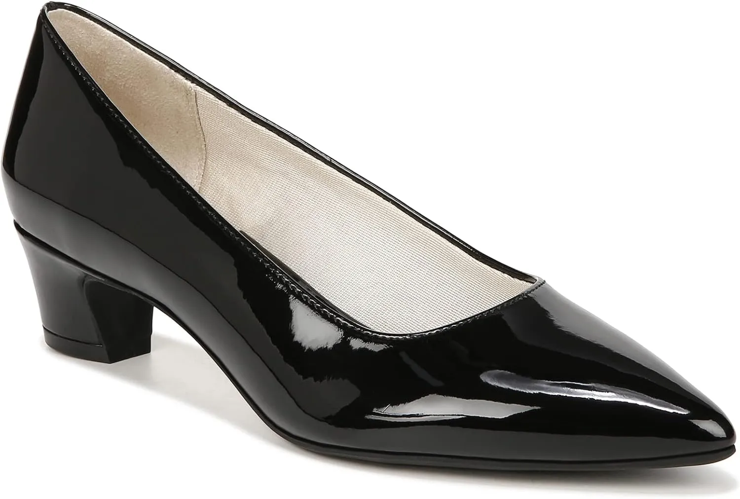LifeStride Womens Minx Pumps Black Patent 9.5 W