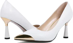 LingxiaUne Pumps for Women Pointed Toe Stiletto High Heels Ideal for Business Office Dress Weddings Fashion Events and Dance Parties Elegant Footwear for The Modern Woman