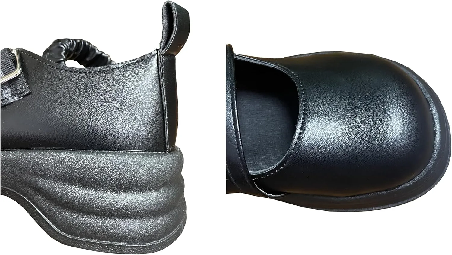 Mary Janes for Women Platform Mary Janes Chunky Heel Ankle Strap Work Shoes Uniform Dress Shoes