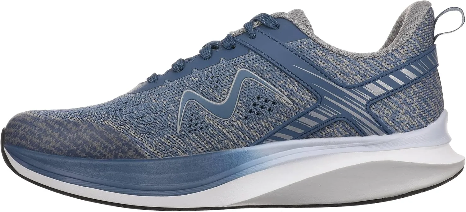 MBT Huracan 3 Lace Up Running Shoes in Navy for Women
