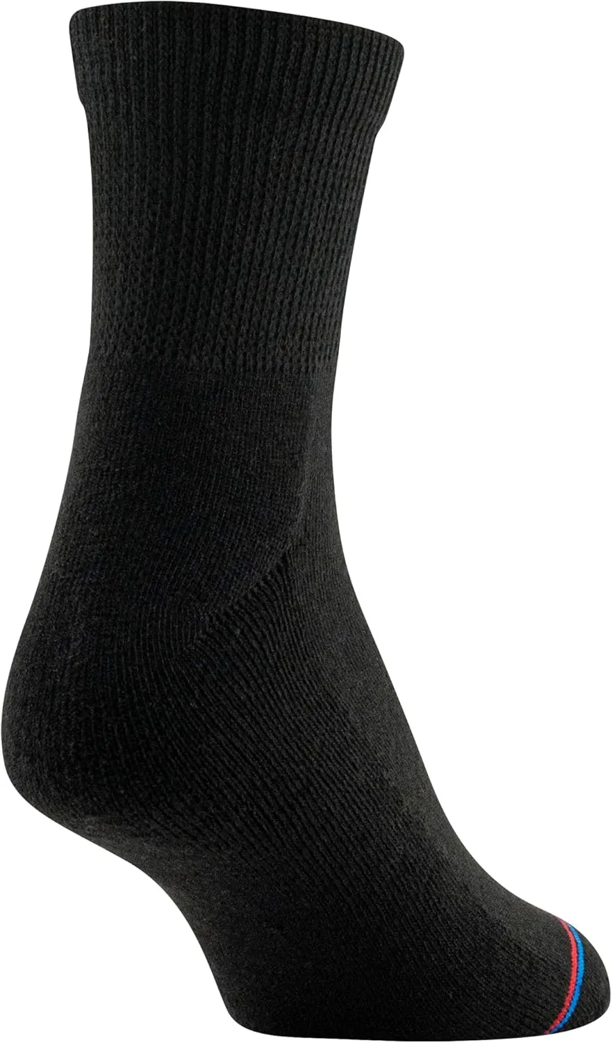 MediPeds Adult Quarter Socks With Non-Binding Top and Cushion, Multipairs