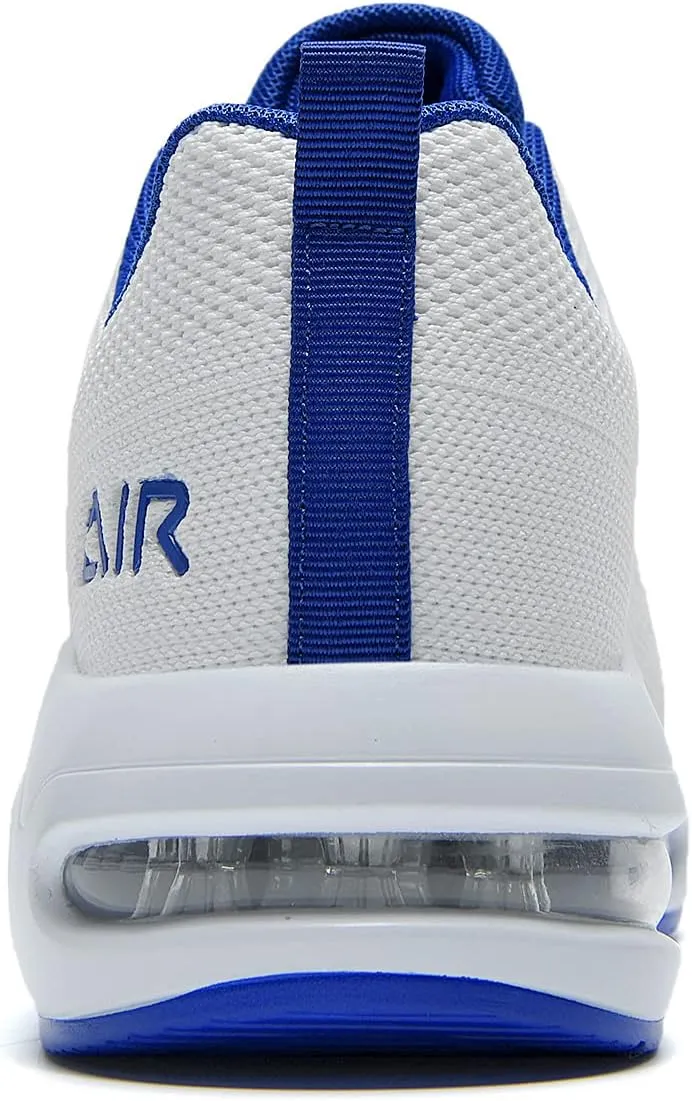 Men's Air Running Shoes Tennis Jogging Gym Fashion Sneaker Lightweight Knitting Breathable Athletic Walking Shoes US 7-12.5