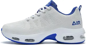 Men's Air Running Shoes Tennis Jogging Gym Fashion Sneaker Lightweight Knitting Breathable Athletic Walking Shoes US 7-12.5