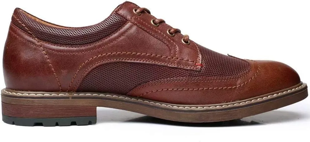 Mens Dress Shoes, Lace Up Plain Toe Leather Oxford