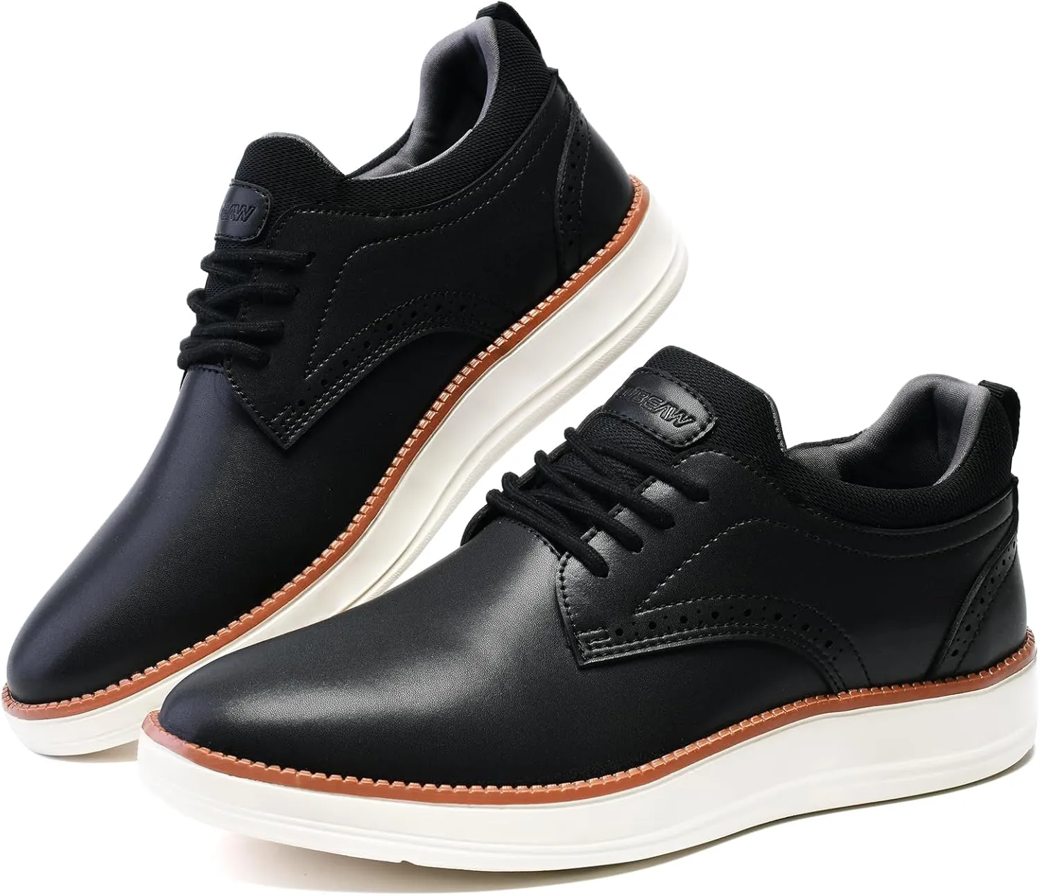 Men's Dress Sneakers Oxfords Shoes Business Wingtip Casual Walking Brogue Shoes