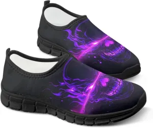 Men's Loafers Slip On Slip Shoe Casual Walking Shoes Non Slip Work Shoes Mesh Athletic Sneakers