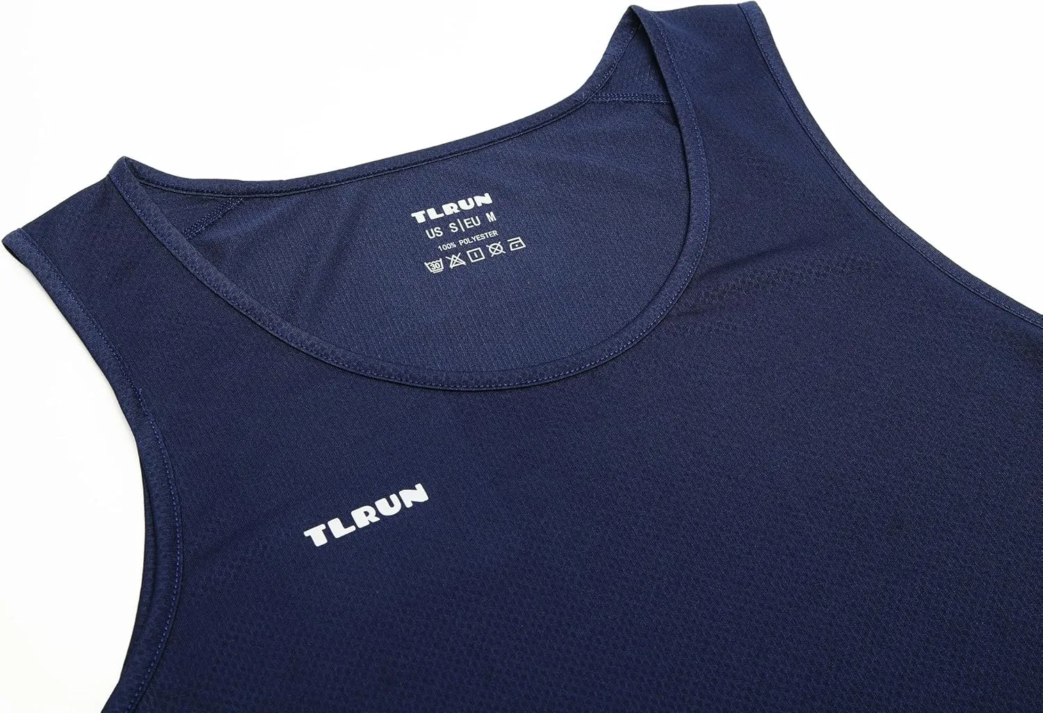 Men's Running Tank Top Ultra Lightweight Marathon Singlet Shirts Dry Fit Workout Sleeveless T-Shirt
