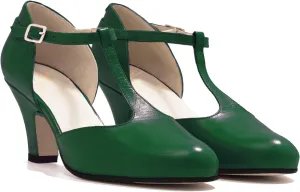MOOMMO Women Elegant Kitten Heel Mary Jane Pumps Shoes Ankle T-Strap Round Closed Toe Cut-Out Dress Sandals Shoe Chunky Block Heels D-Orsay Suede Work Pump Fall fashion Office Wedding Spring 4-13 M US