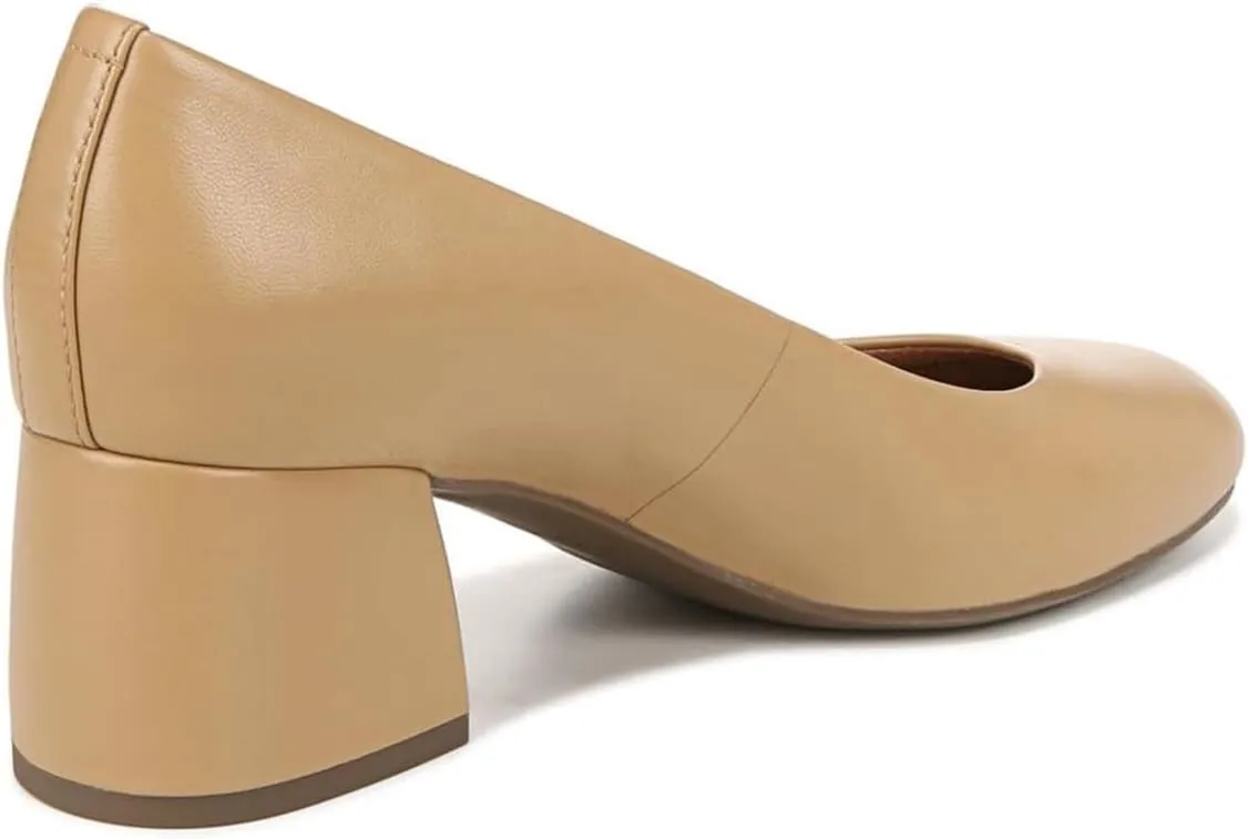 MOOMMO Women's Classic Chunky Block Heel Suede Pumps Round Closed Toe Slip On 2" Low Thick Heels Dress Shoes Matte Patent Leather Spring Fashion Office Work Pump Basic Shoe Elegant Wedding 4-11 M US
