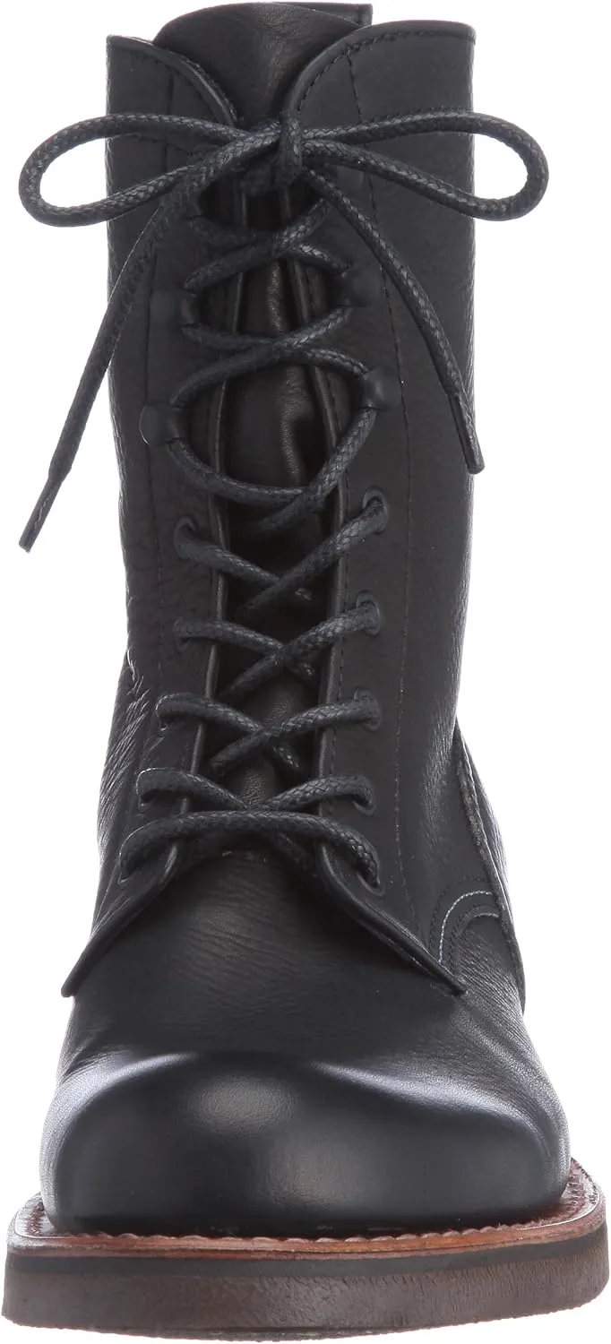 Mr Olive EO Eye ME524 Water Proof Shirink Leather Lace Up Logo Boots