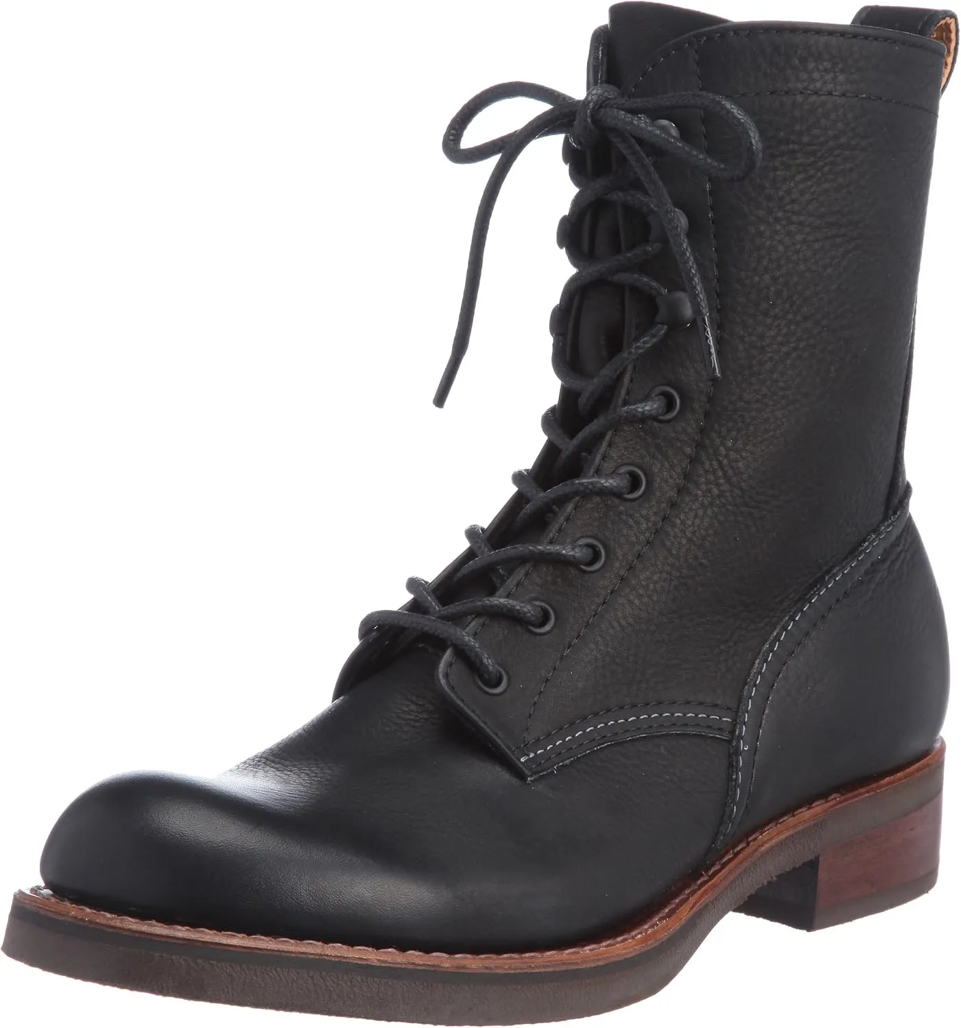 Mr Olive EO Eye ME524 Water Proof Shirink Leather Lace Up Logo Boots