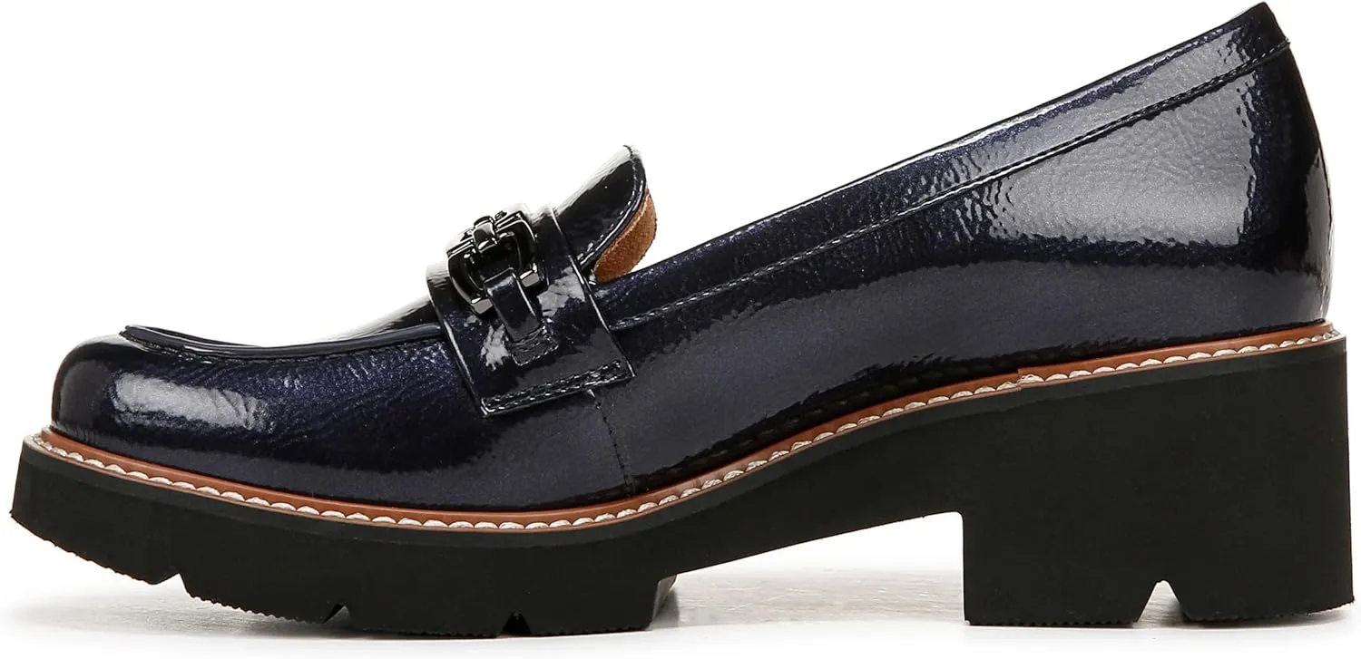 Naturalizer Womens Cabana Lug Sole Slip on Loafer