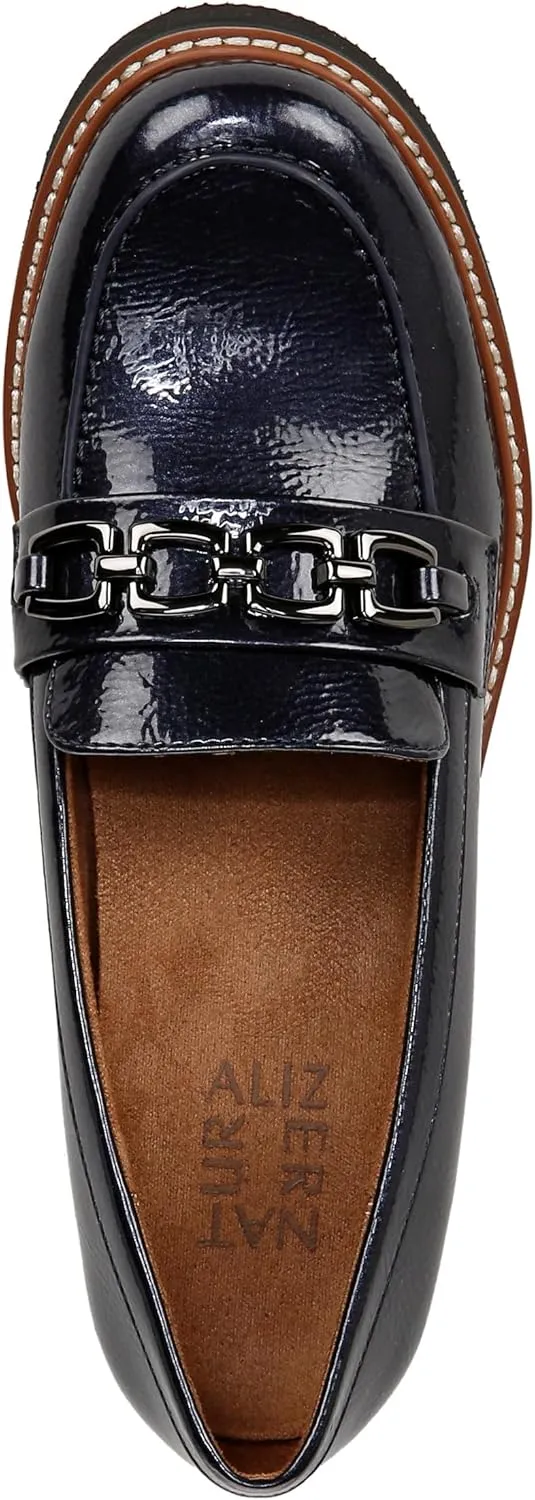 Naturalizer Womens Cabana Lug Sole Slip on Loafer
