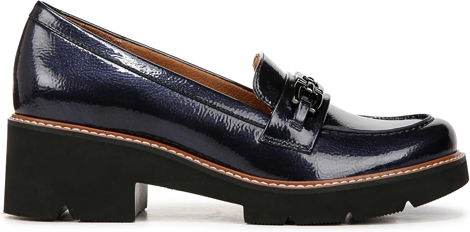 Naturalizer Womens Cabana Lug Sole Slip on Loafer
