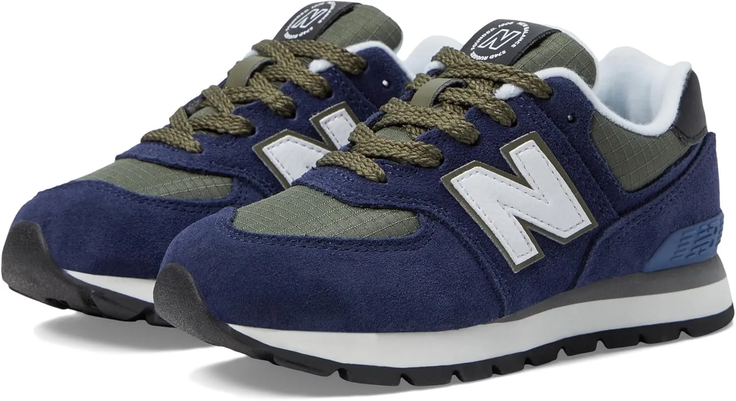 New Balance Kids 574 V1 Familiar Ground Lace-up Sneaker