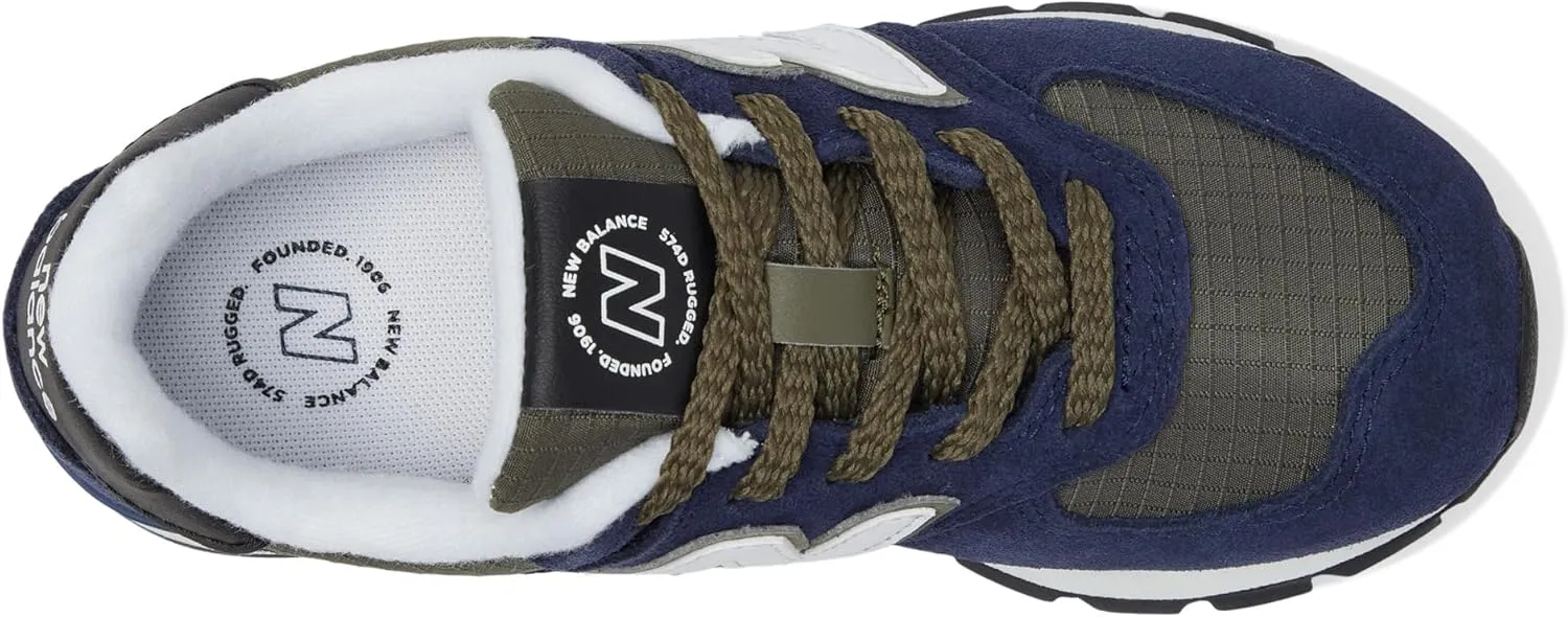 New Balance Kids 574 V1 Familiar Ground Lace-up Sneaker
