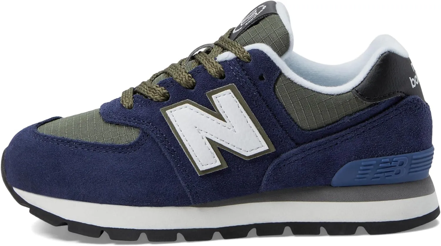 New Balance Kids 574 V1 Familiar Ground Lace-up Sneaker