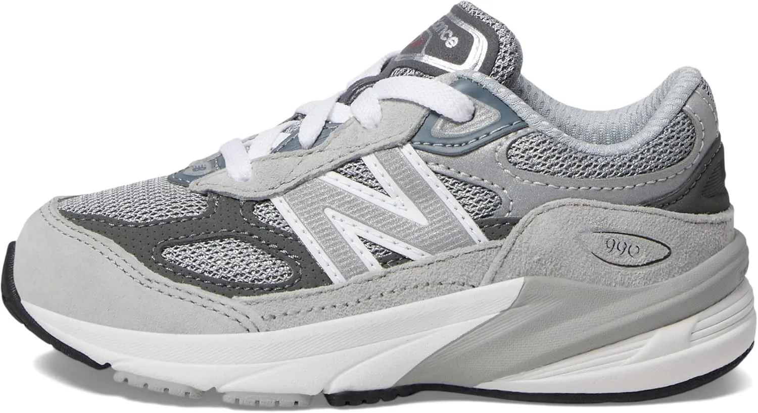 New Balance Kids' 990 V6 Lace-Up Sneaker