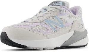 New Balance Kids' 990 V6 Lace-Up Sneaker